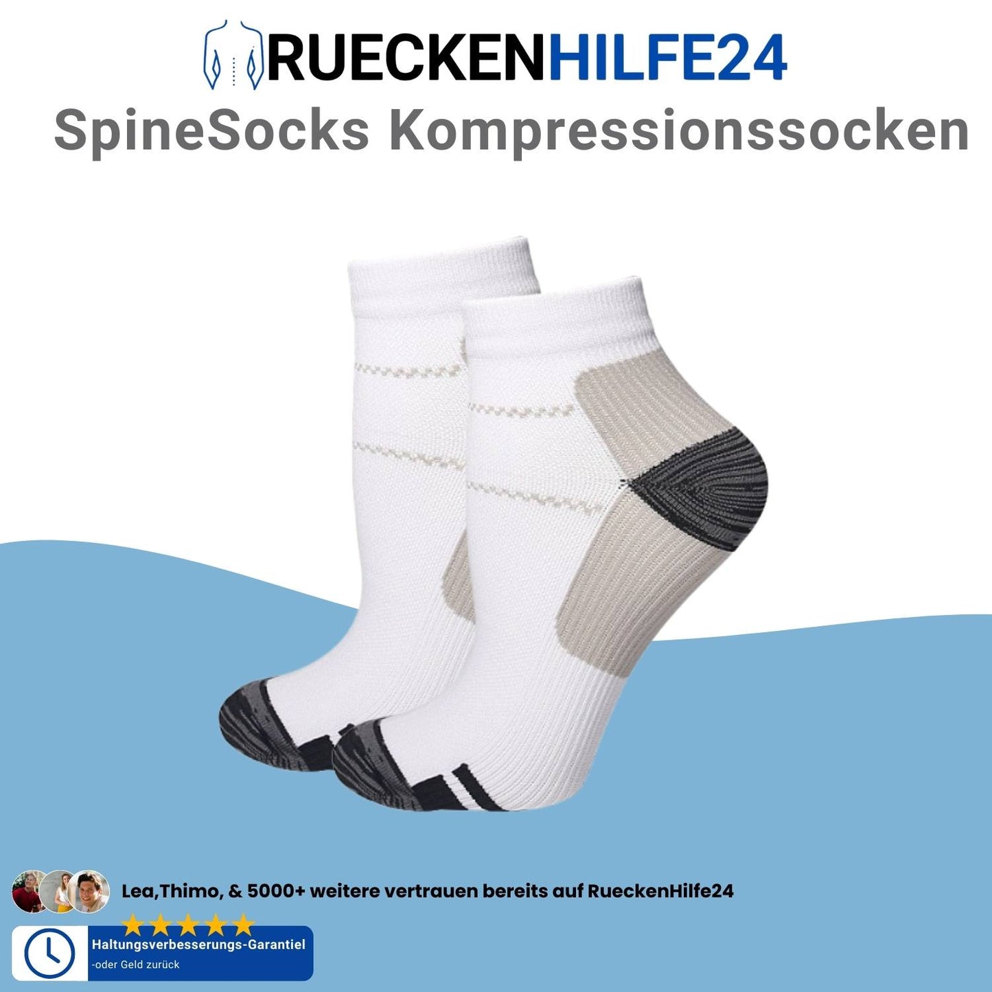 SpineSocks - Kompressionssocken