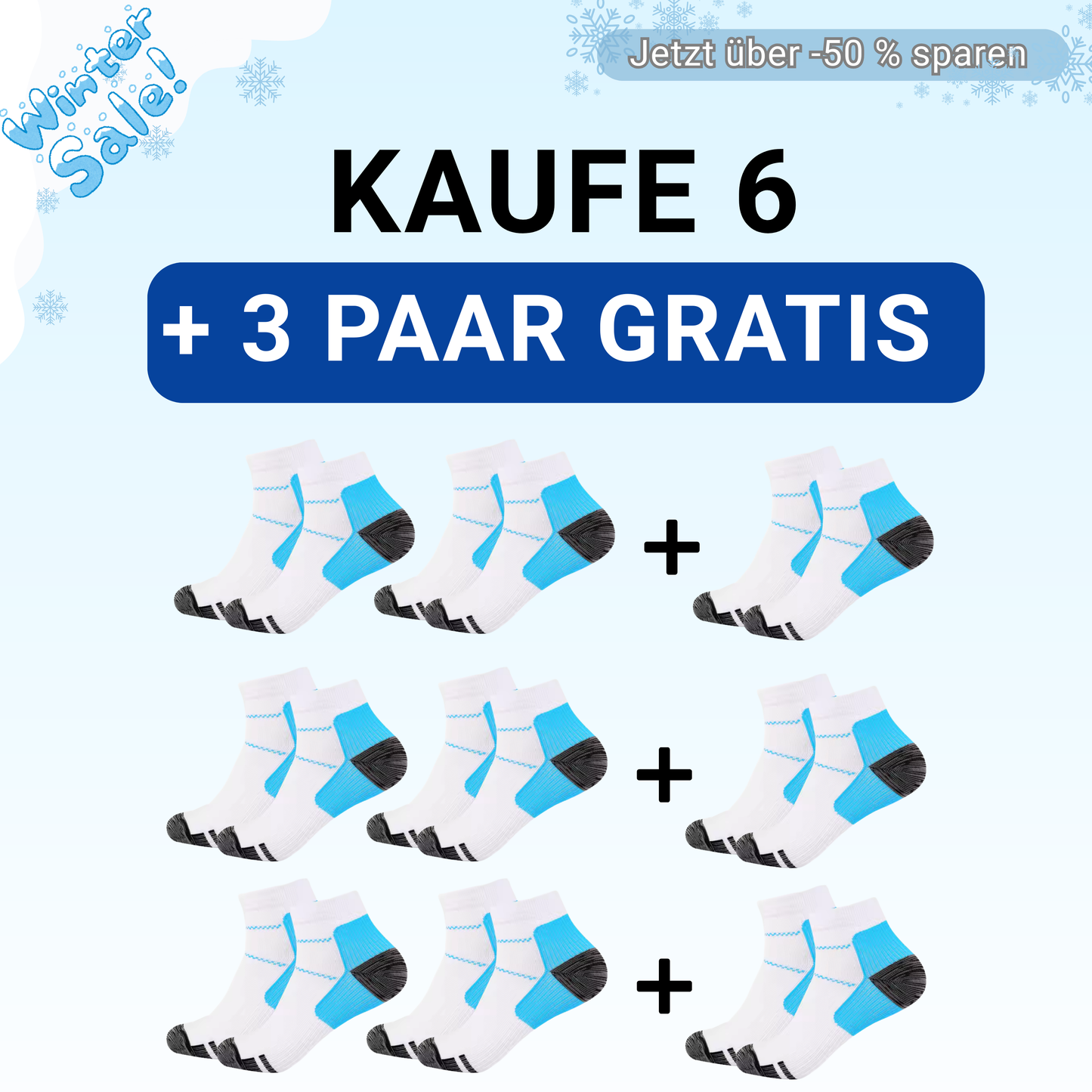SpineSocks - Kompressionssocken