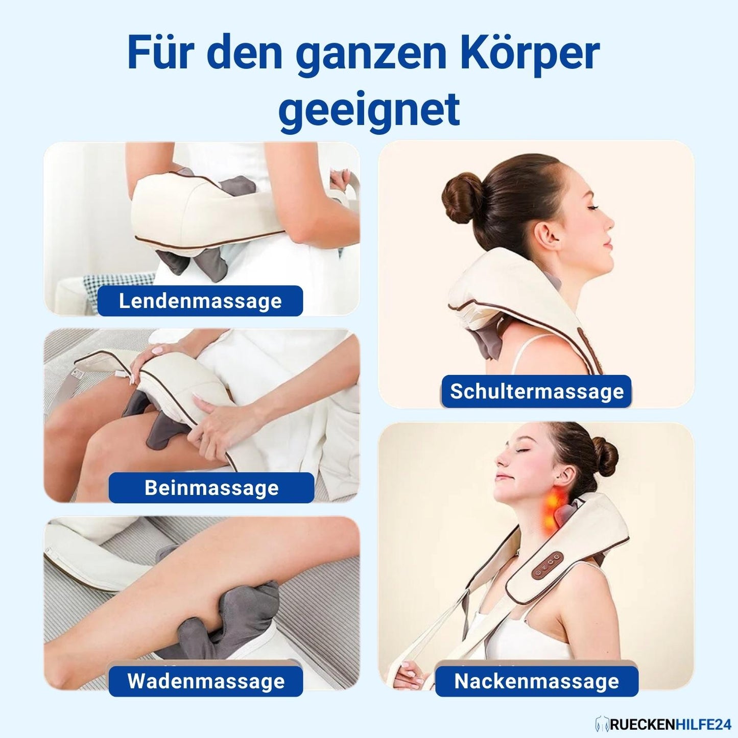 SpineRelaxPro - Smartes Wärme-Massagegerät
