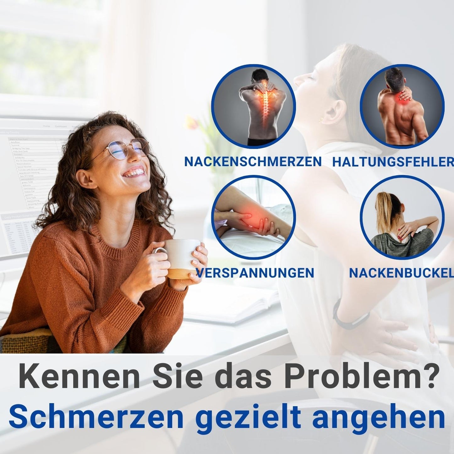 SpineRelaxPro - Smartes Wärme-Massagegerät