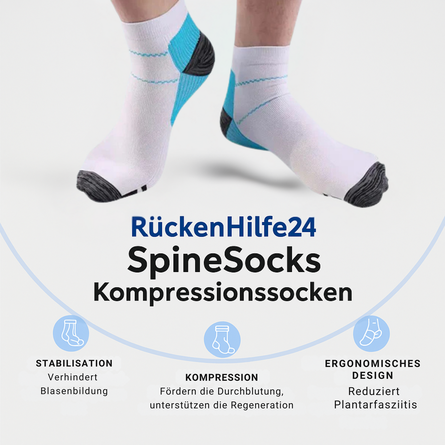 SpineSocks - Kompressionssocken