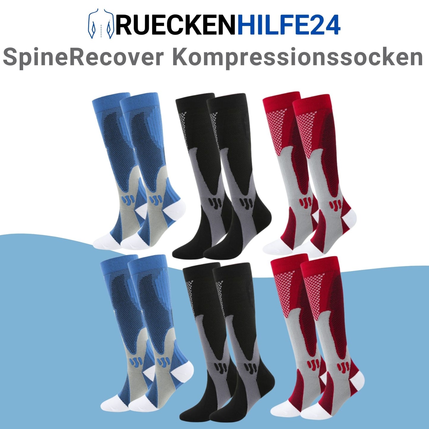 SpineRecover -  Kompressionsstrümpfe