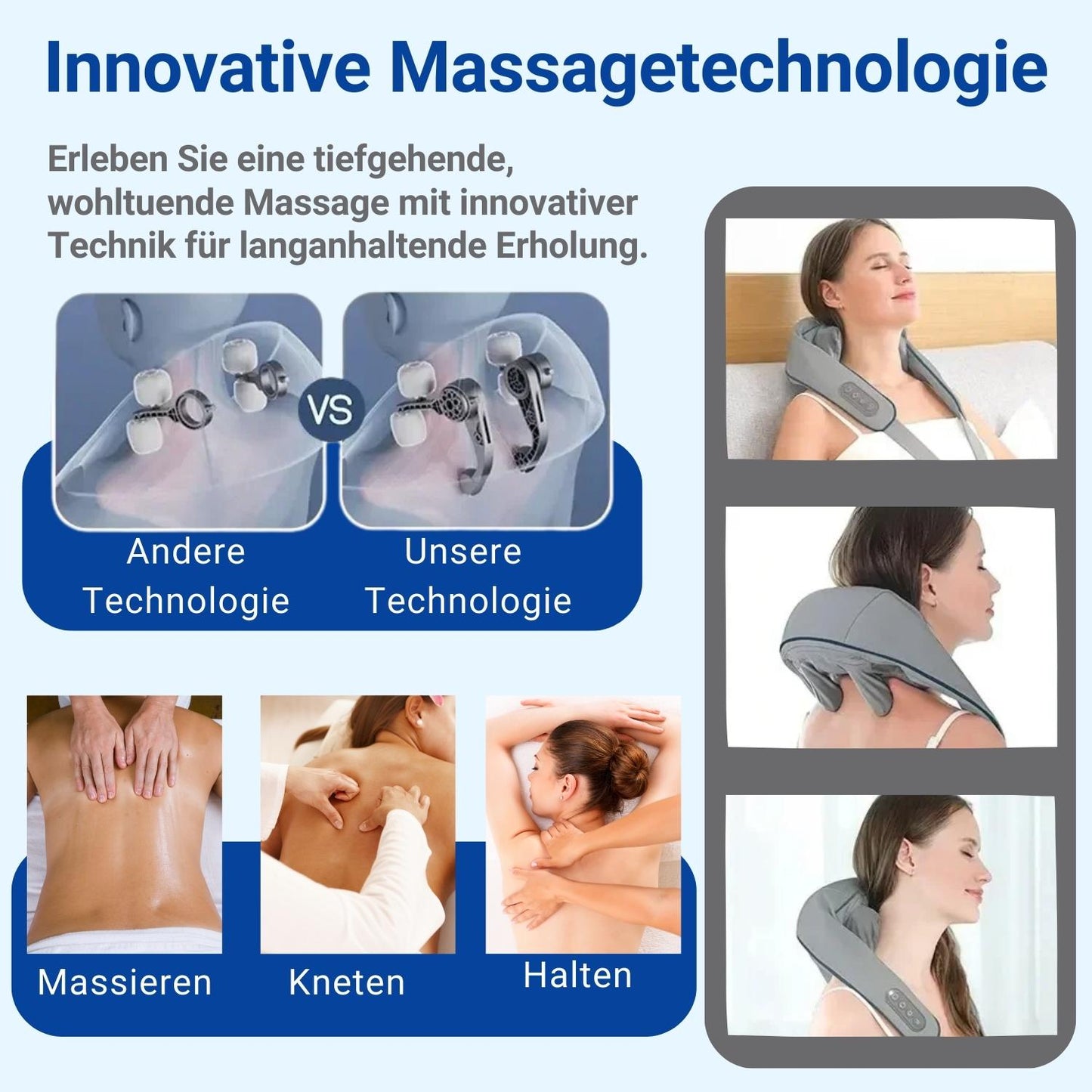 SpineRelaxPro - Smartes Wärme-Massagegerät